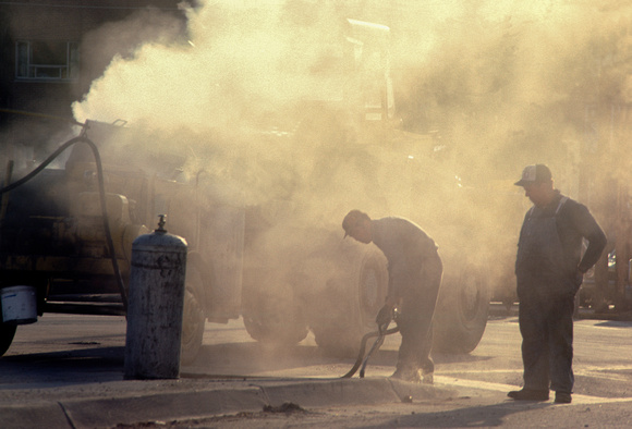 Road Workers, Charleston, W. Va. Jun 77