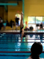 North Haven High School Girls Swimming and Diving Meet. Sep. 30, 2020